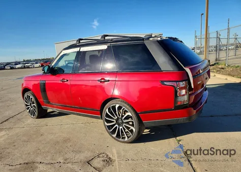 2017 Land Rover Range Rover Supercharged z USA, uszkodzony, nr VIN SALGS2FE2HA320426